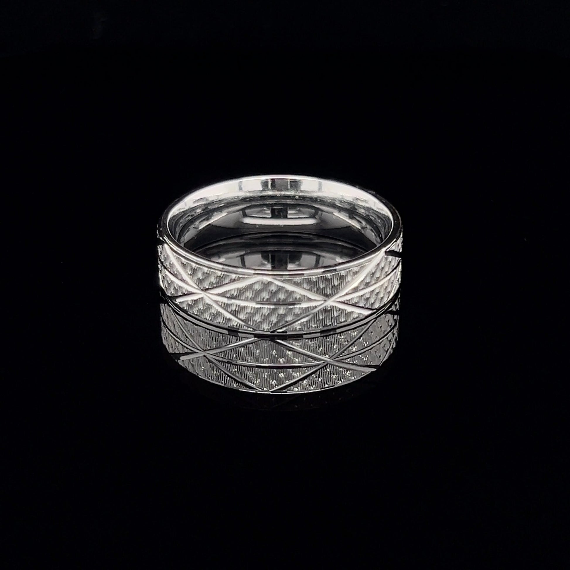 925 Sterling Silver Rings Bands Elegant Desgin