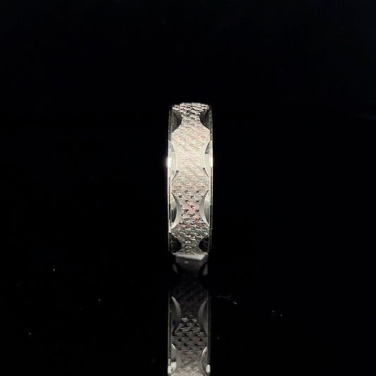 925 Sterling Silver Rings Bands Elegant Desgin