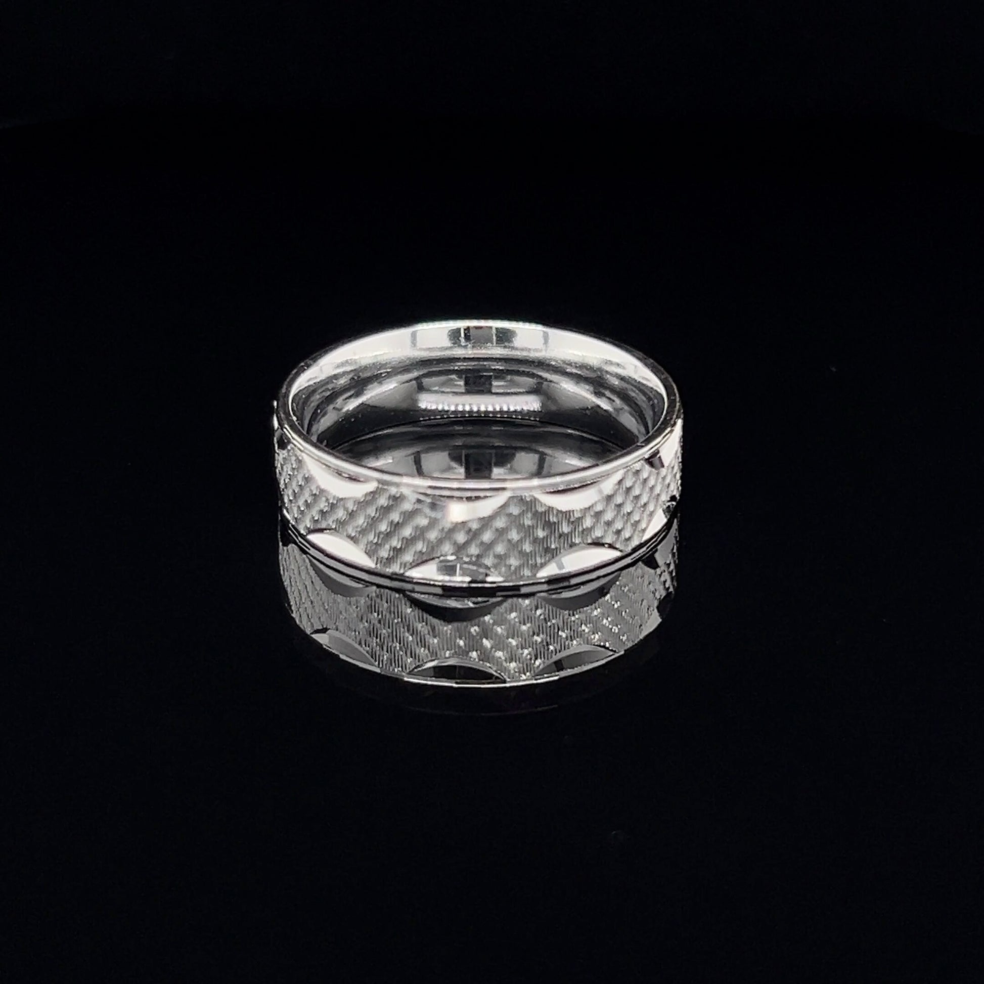 925 Sterling Silver Rings Bands Elegant Desgin