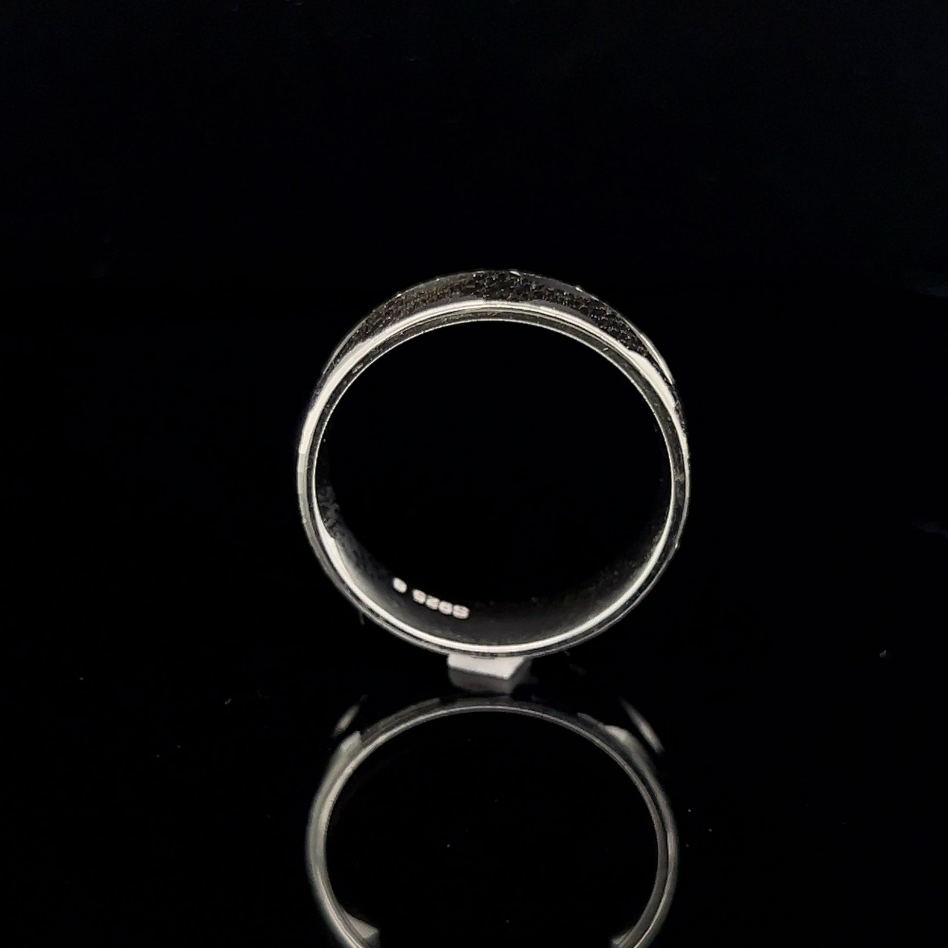 925 Sterling Silver Rings Bands Elegant Desgin