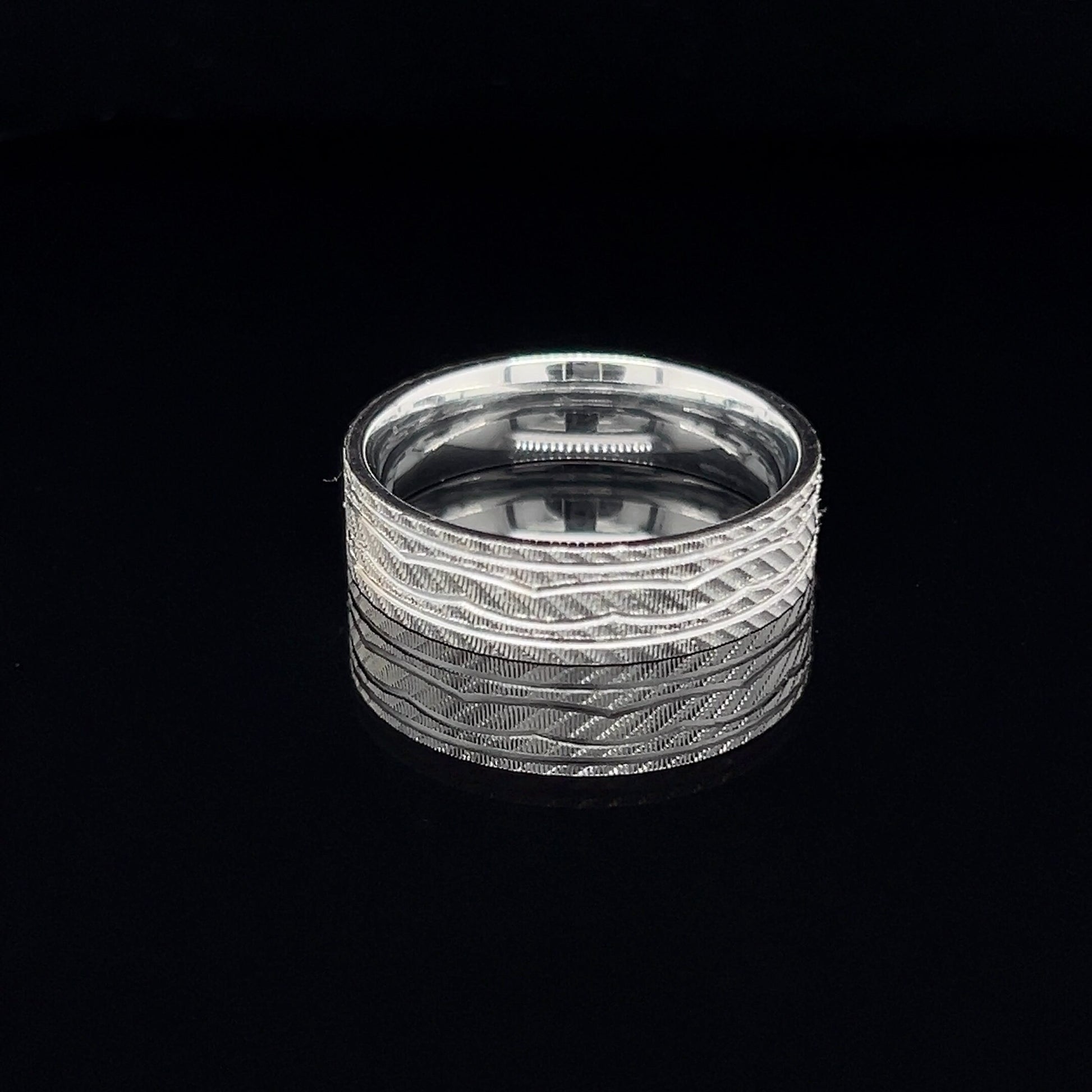 925 Sterling Silver Rings Bands Elegant Desgin
