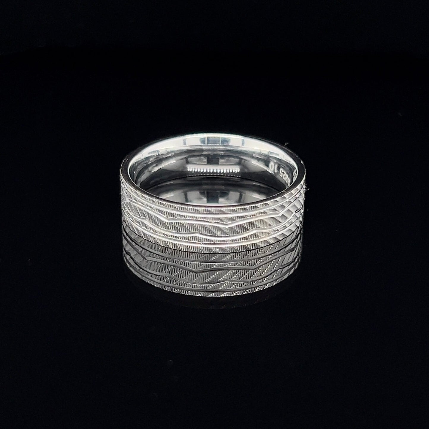 925 Sterling Silver Rings Bands Elegant Desgin