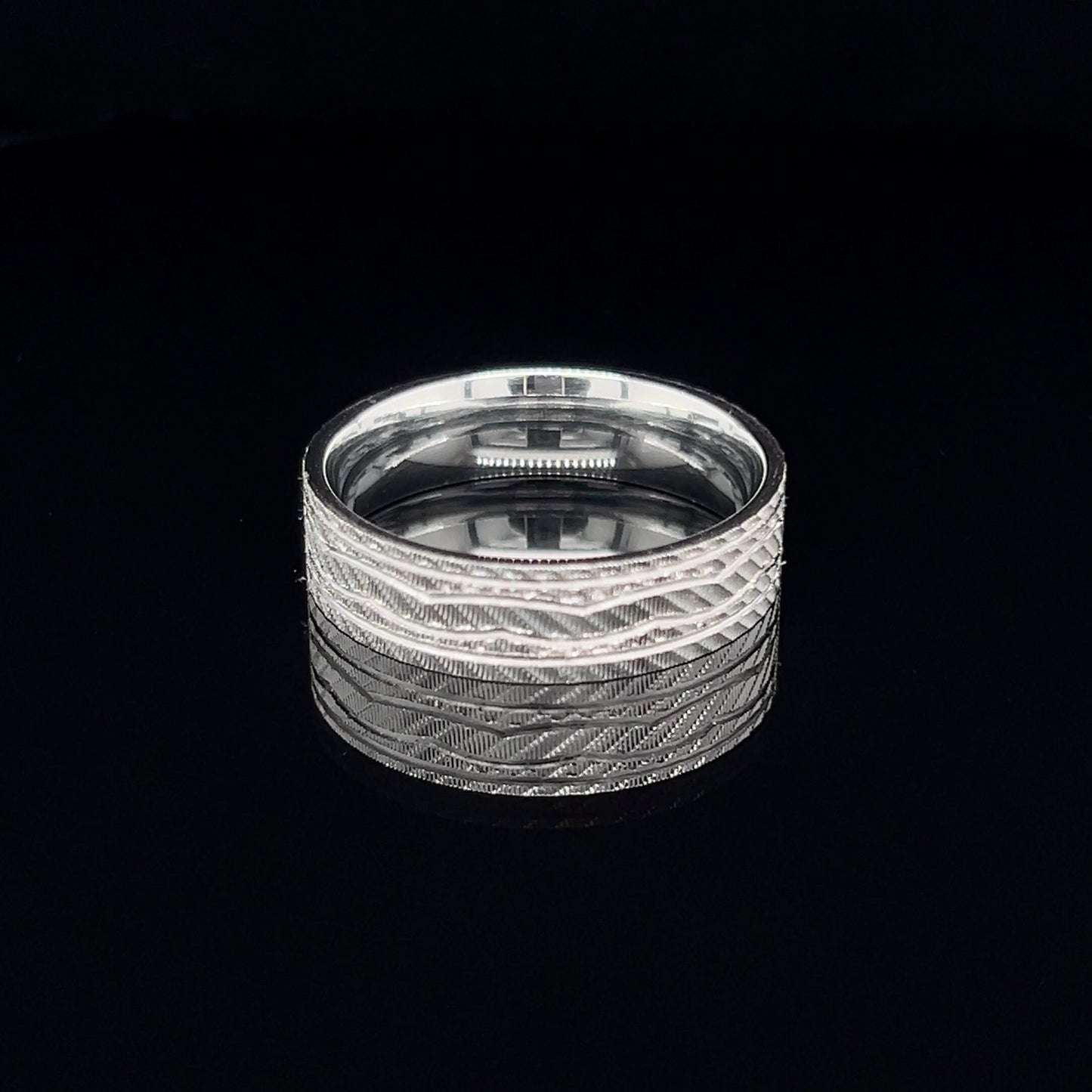 925 Sterling Silver Rings Bands Elegant Desgin
