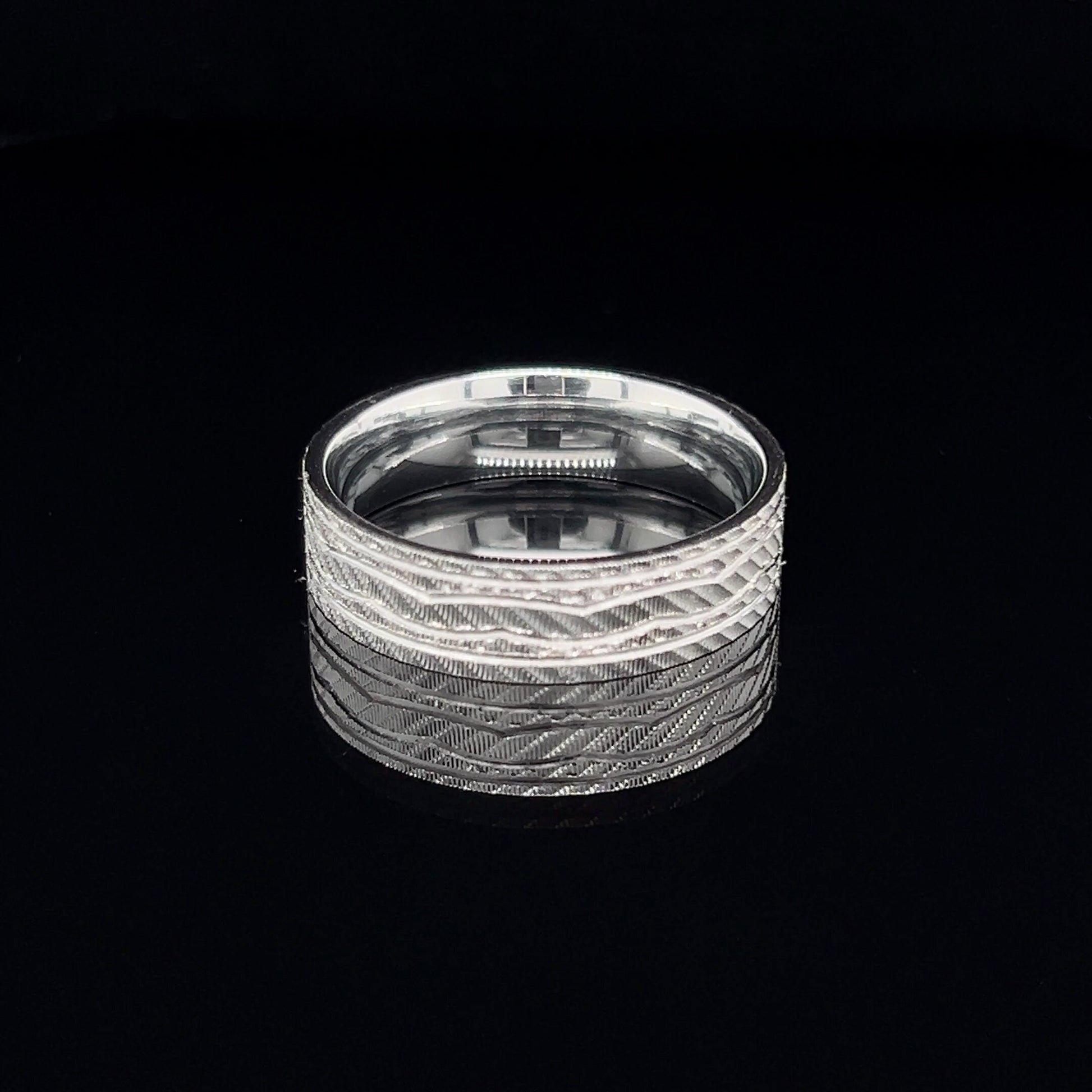 925 Sterling Silver Rings Bands Elegant Desgin